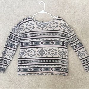 Patterned Sweater